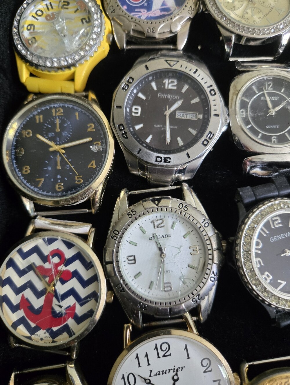 Watch Parts Craft Repair Broken Repurpose Vintage Fair Condition As Is Lot 1A - Picture 4 of 7